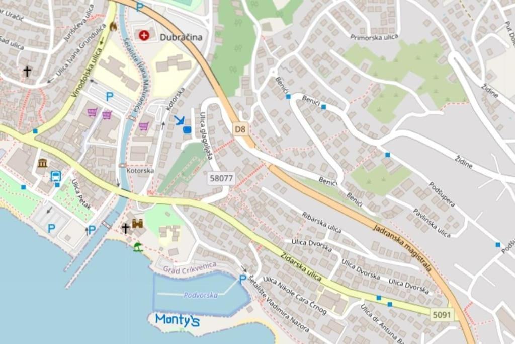 Ferienwohnung Nena In Crikvenica Exteriör bild